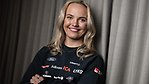 Linn Svahn tilldelas Sixten Jernbergs pris för sina insatser på SM i Boden 2024.  Foto: BILDBYRÅN